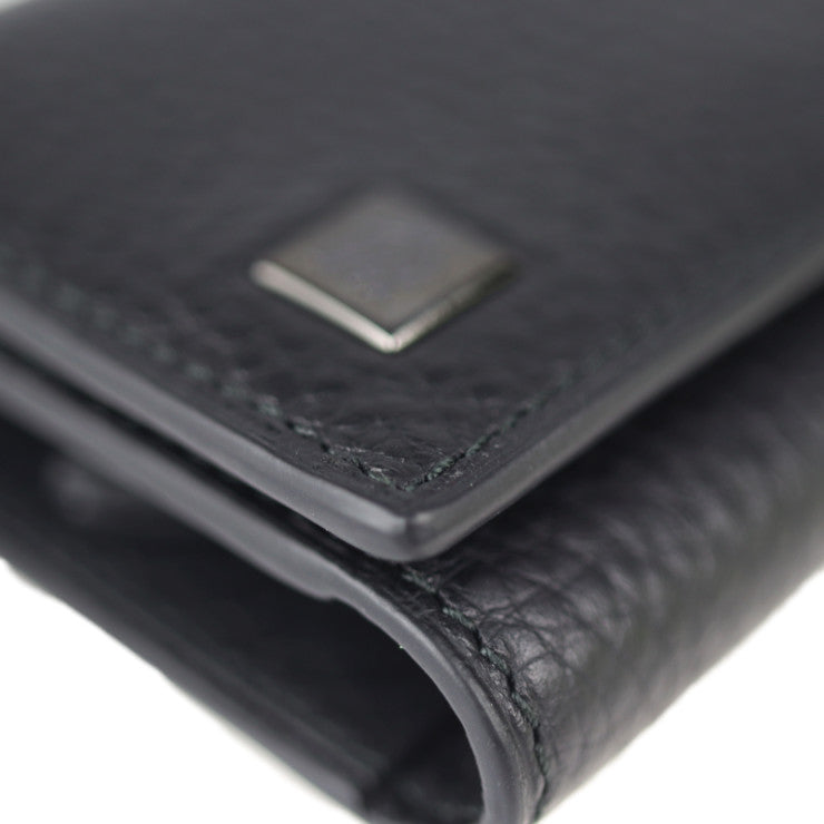 美品 Dunhill ダンヒル 6連キーケース キーケース - レザー ブラック 三つ折り