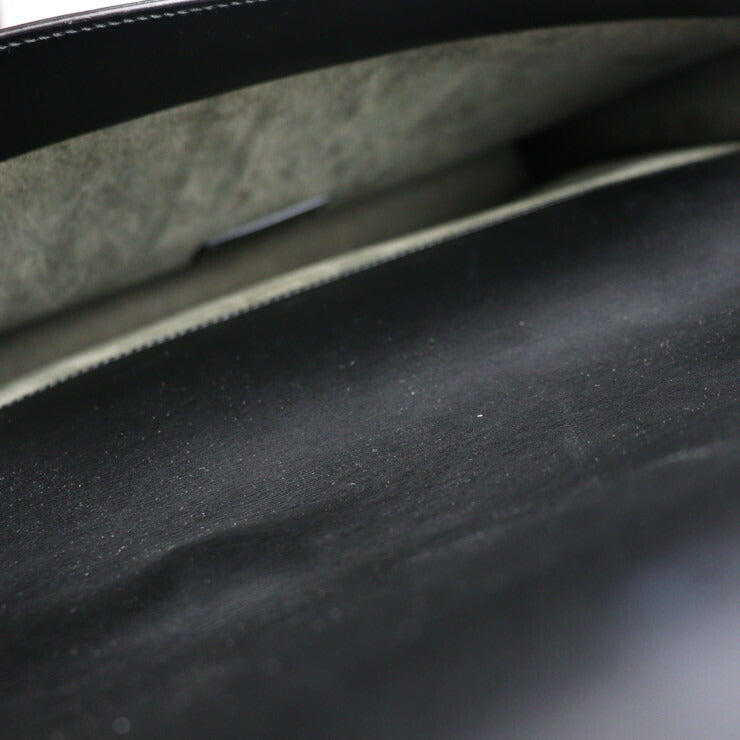 CARTIER カルティエ パシャ ビジネスバッグ - カーフレザー ブラック シルバー金具 ブリーフケース 書類鞄