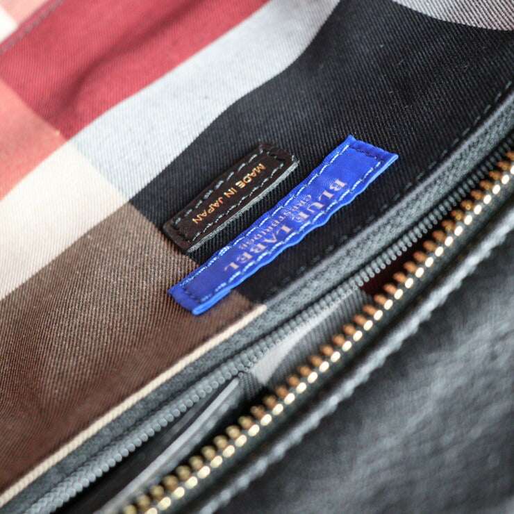 超美品 BLUE LABEL CRESTBRIDGE ブルーレーベルクレストブリッジ トートバッグ ハンドバッグ レザー ブラック ゴールド金具 2WAY ショルダーバッグ