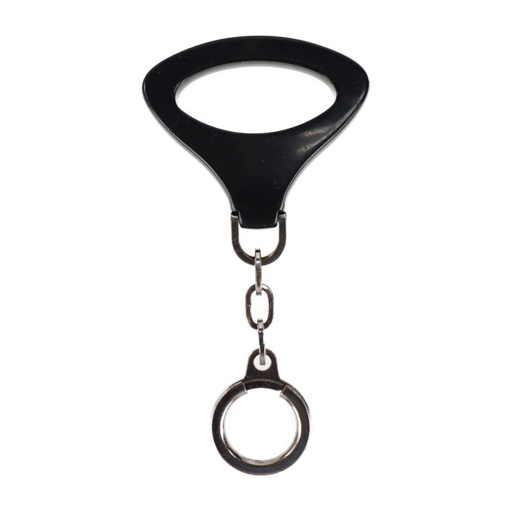 LOUIS VUITTON Louis Vuitton Porte Cle Epi Z Keychain M63832 Plastic Metal Black Silver Hardware Keyring Bag Charm Noctumble Motif