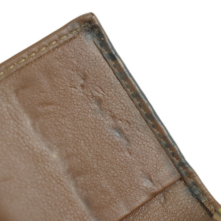 BVLGARI BVLGARI BVLGARI Colore Key Case 33068 Leather Brown Gold Hardware 6-ring Tri-fold