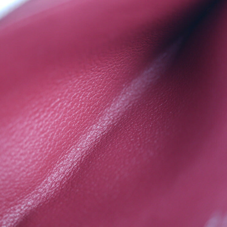 超美品 HERMES エルメス パッサンロング 長財布 - エバーカラー ルージュグレナ レッド系 二つ折り財布 ロングウォレット X刻印