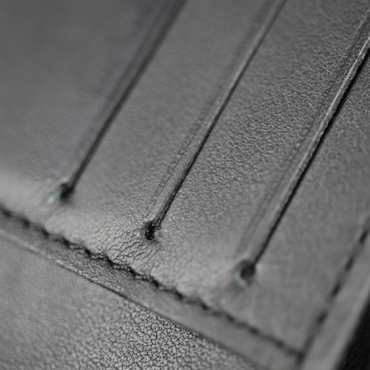 美品 LOUIS VUITTON ルイ ヴィトン ポルトフォイユ ミュルティプル ダミエアンフィニ 二つ折り財布 N63124 レザー オニキス ブラック 札入れ ビトン