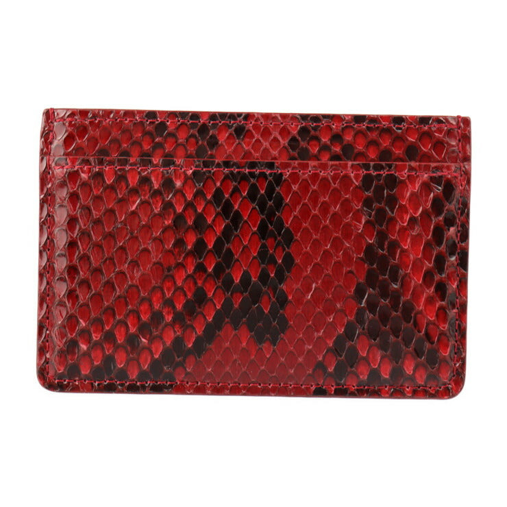 美品 LOUIS VUITTON ルイ ヴィトン ポルト カルト サーンプル カードケース N94174 パイソン FUCHSIA レッド系 エキゾチックレザー 激レア 希少 ビトン