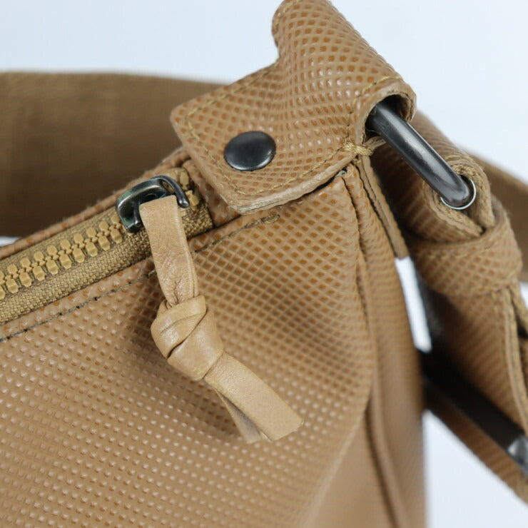 BOTTEGAVENETA ボッテガヴェネタ イントレチャート ショルダーバッグ 135915 PVC ブラウン系 キャメル系 ワンショルダーバッグ ハンドバッグ