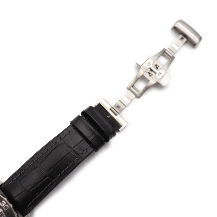 超美品 HAMILTON ハミルトン オープンウォーター オート カーキ ネイビー 腕時計 H77825330 ステンレススチール シルバー ブラック 自動巻き H778250