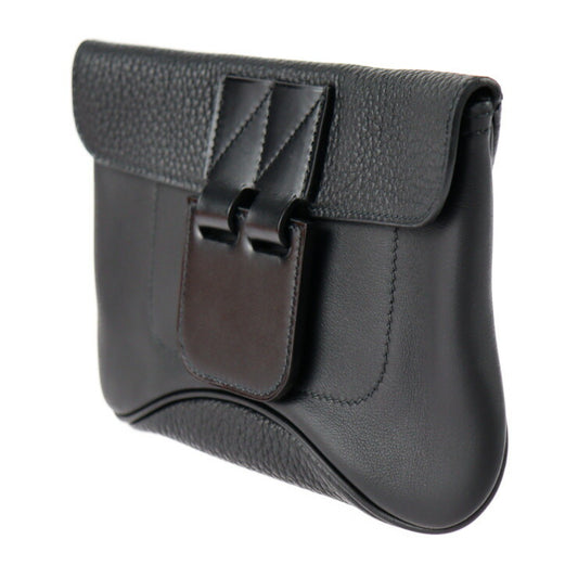 新古未使用展示品 HERMES エルメス ヴィルヴォルト 21 クラッチバッグ トリヨンクレマンス ヴォースイフト ブラック ポーチ T刻印