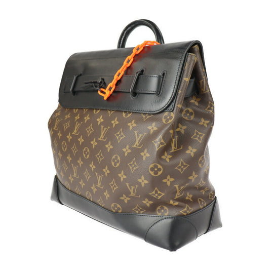 LOUIS VUITTON ルイ ヴィトン スティーマー PM モノグラム ショルダーバッグ M44473 PVC レザー ブラウン ブラック ソーラレイ 2WAY ハンドバッグ ビトン