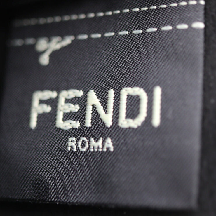 新古未使用展示品 FENDI フェンディ MINIBOX CHARM ミニボックス キーホルダー 7AR917 レザー ローズ ゴールド金具 バッグチャーム キーリング