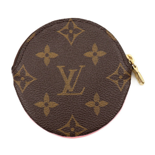 美品 LOUIS VUITTON ルイ ヴィトン ポルトモネ ロン ヴィヴィエンヌ モノグラム コインケース M69757 PVC レザー ブラウン マルチカラー ゴールド金具 小銭入れ ビトン