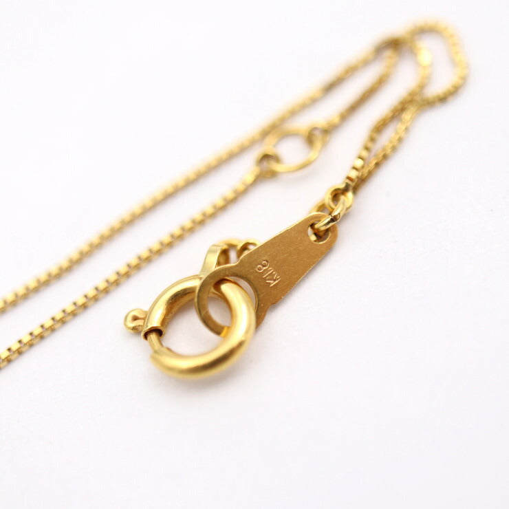 no brand ノーブランド ネックレス ネックレス - K18 ダイヤモンド 0.12ct イエローゴールド クロス 十字架 ペンダント 貴金属 アクセサリー