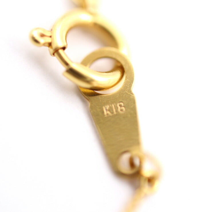 no brand ノーブランド ネックレス ネックレス - K18 ダイヤモンド 0.12ct イエローゴールド クロス 十字架 ペンダント 貴金属 アクセサリー