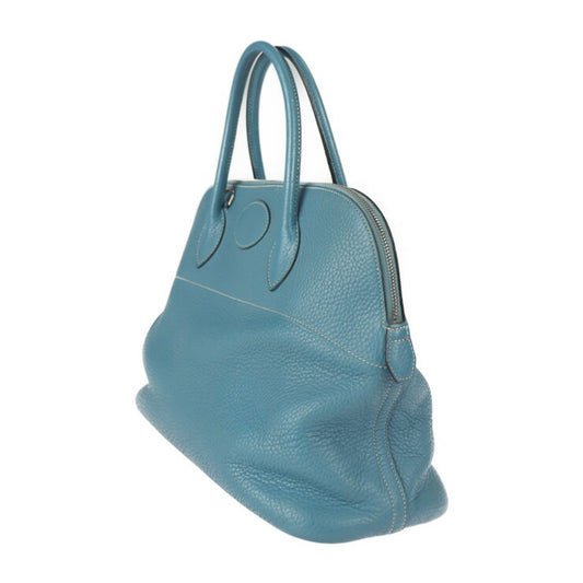 HERMES エルメス ボリード 35 ハンドバッグ - トリヨンクレマンス ブルージーン シルバー金具 2WAY ショルダーバッグ □I刻印