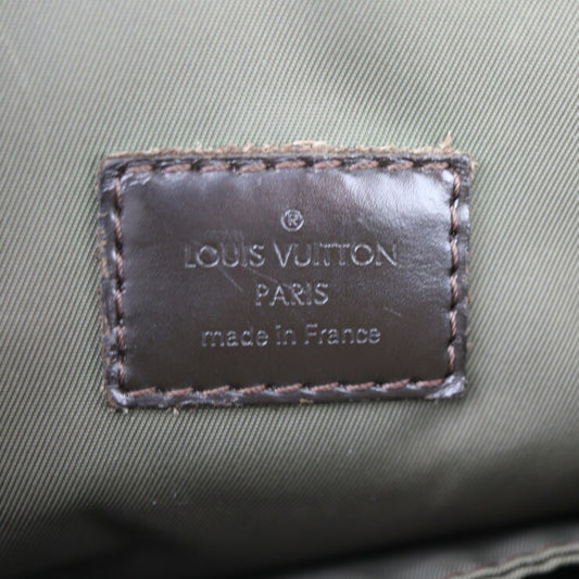 LOUIS VUITTON ルイ ヴィトン シタダンNM ショルダーバッグ M93223 ダミエジェアンキャンバス レザー ブラック ブラウン シルバー金具 メッセンジャーバッグ ビトン