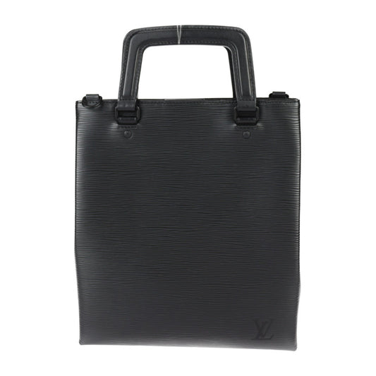 超美品 LOUIS VUITTON ルイ ヴィトン サックプラ・フォールド ショルダーバッグ エピ ハンドバッグ M58497 レザー ブラック 2WAY トートバッグ ビトン