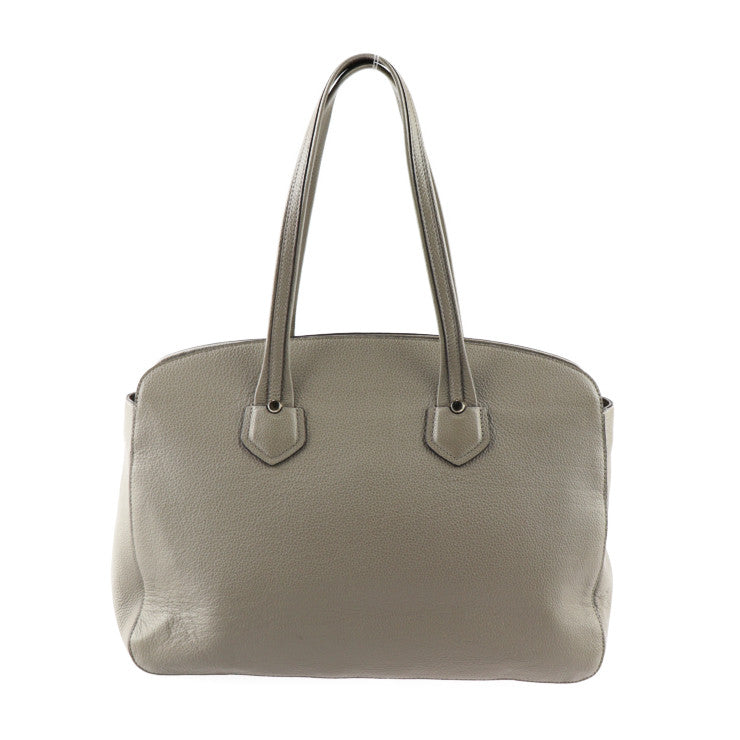 超美品 Furla フルラ GIADA L ジャダ トートバッグ - レザー グレージュ系 ゴールド金具 ショルダーバッグ