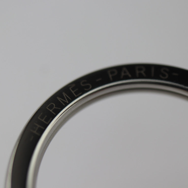 超美品 HERMES エルメス CADENAS QUIZZ RAINBOW カデナ クイズ レインボー キーホルダー - メタル シルバー マルチカラー バッグチャーム キーリング パラディウム ラッカー