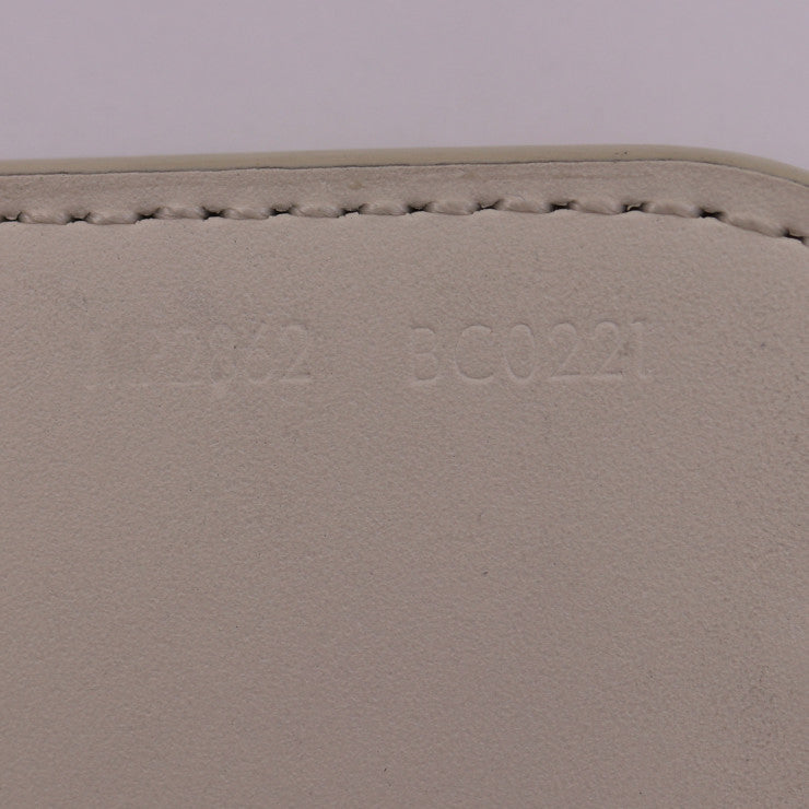 LOUIS VUITTON ルイ ヴィトン ポルト クレ ミリタリータブ パステル・モノグラム キーホルダー MP2862 PVC カーフレザー ホワイト系マルチカラー シルバー金具 キーリング バッグチャーム ビトン