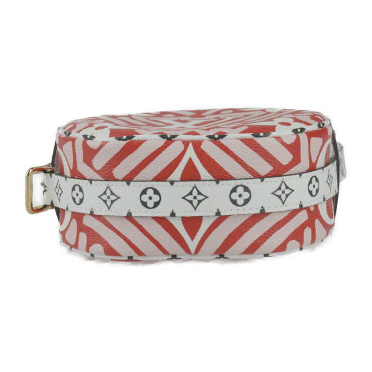 超美品 LOUIS VUITTON ルイ ヴィトン ボワット シャポー スープル LVクラフティ モノグラム ジャイアント ショルダーバッグ M45364 PVC レッド ピンク ホワイト ブラック マルチカラー ゴールド金具 クロスボディバッグ ビトン