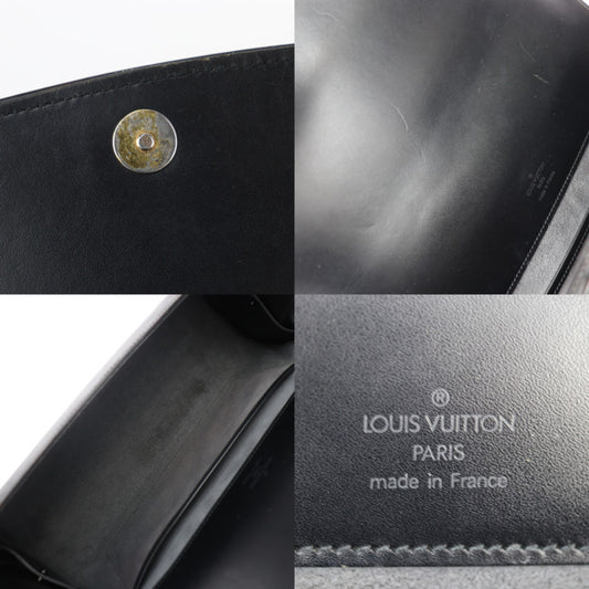 美品 LOUIS VUITTON ルイ ヴィトン ノクターン GM ショルダーバッグ M52172 エピレザー ブラック ゴールド金具 ワンショルダー ビトン