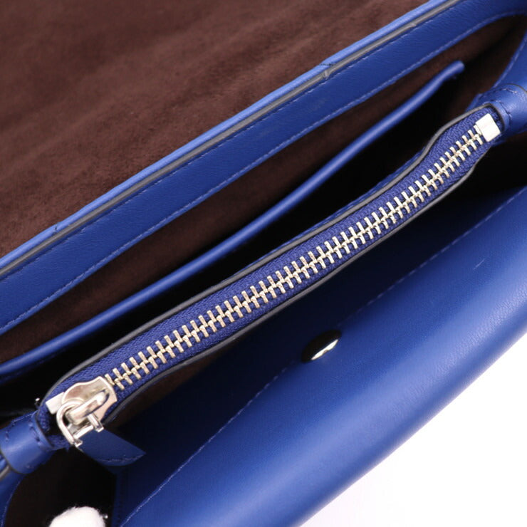 超美品 Michael Kors マイケルコース CECE ミディアム キルティングレザー コンバーチブル ショルダーバッグ 30T9S0EL8L ラムレザー ブルー シルバー金具 フラップ チェーン