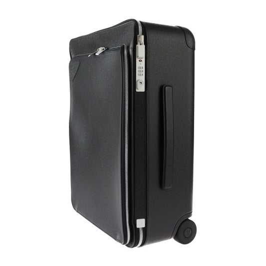 超美品 LOUIS VUITTON ルイ ヴィトン スーツケース ペガス 55 NM タイガ キャリーバッグ M30407 レザー ブラック シルバー金具 キャスター付き 旅行鞄 2輪 TSAロック付き ビトン