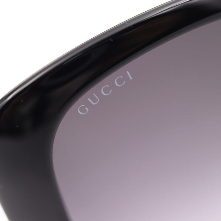 新品未使用展示品 GUCCI グッチ インターロッキングG サングラス GG1029SA 007 表記サイズ 57□19-145 XL アセテート ブラック ゴールド金具 アジアンフィット スクエア