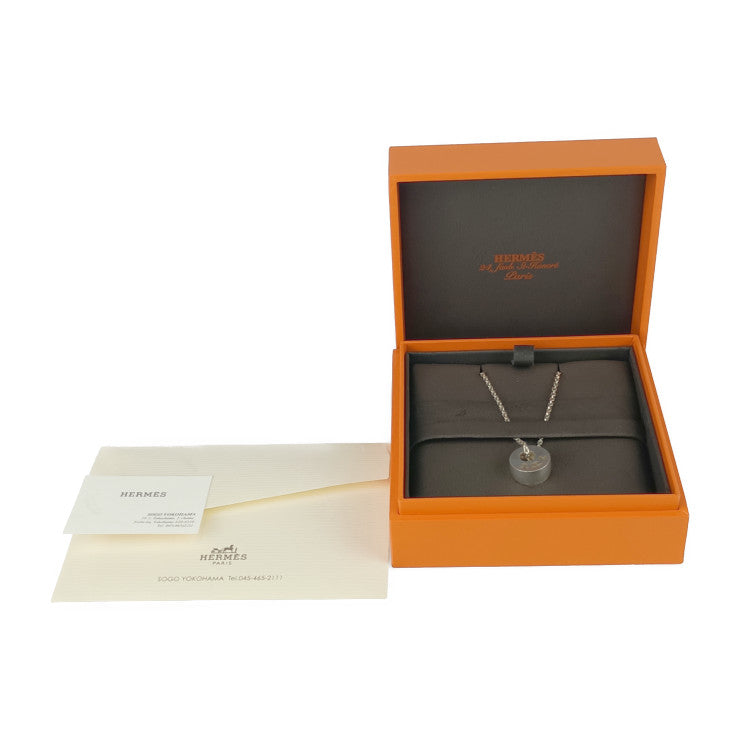 HERMES エルメス ネックレス Pendant CLARTE 2 ペンダント クラルテ 2 104851B-00 シルバー Ag925 レディース チョーカー サークル