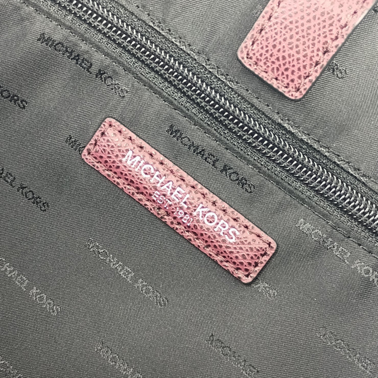 超美品 Michael Kors マイケルコース ビジネスバッグ ブリーフケース 37T7LWRA3L ボルドー系 レザー ユニセックス 2WAY ショルダーバッグ 書類鞄