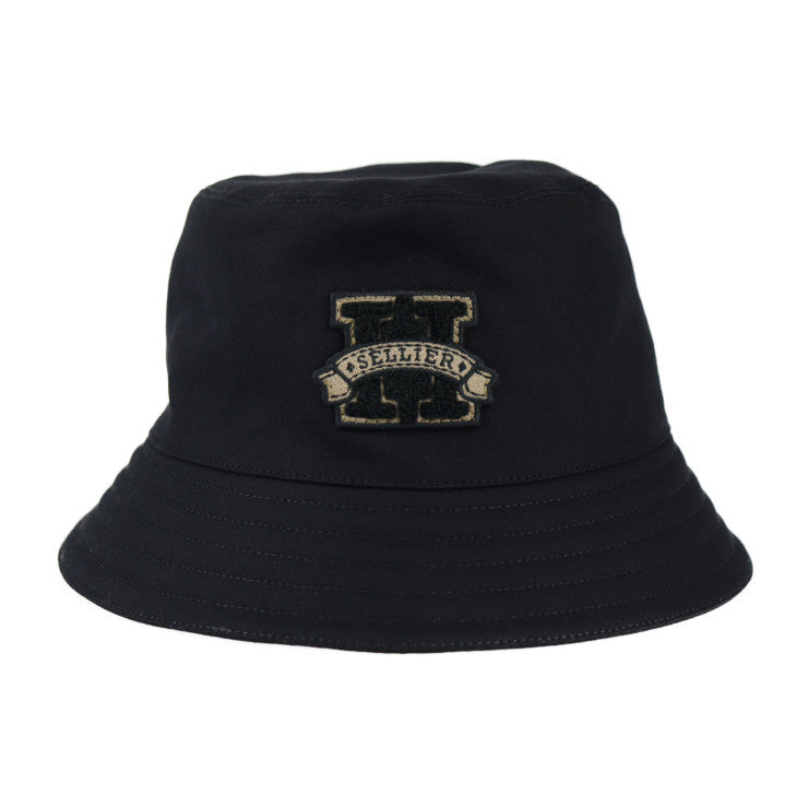New, unused, display item, HERMES Harper H Serie Hat 232031N, size 58, cotton, black, bucket hat