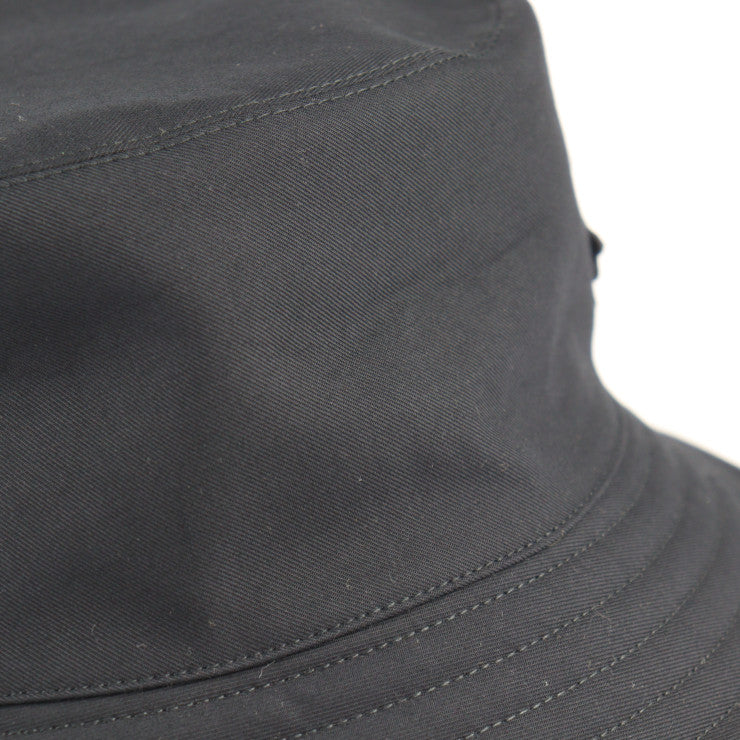 New, unused, display item, HERMES Harper H Serie Hat 232031N, size 58, cotton, black, bucket hat