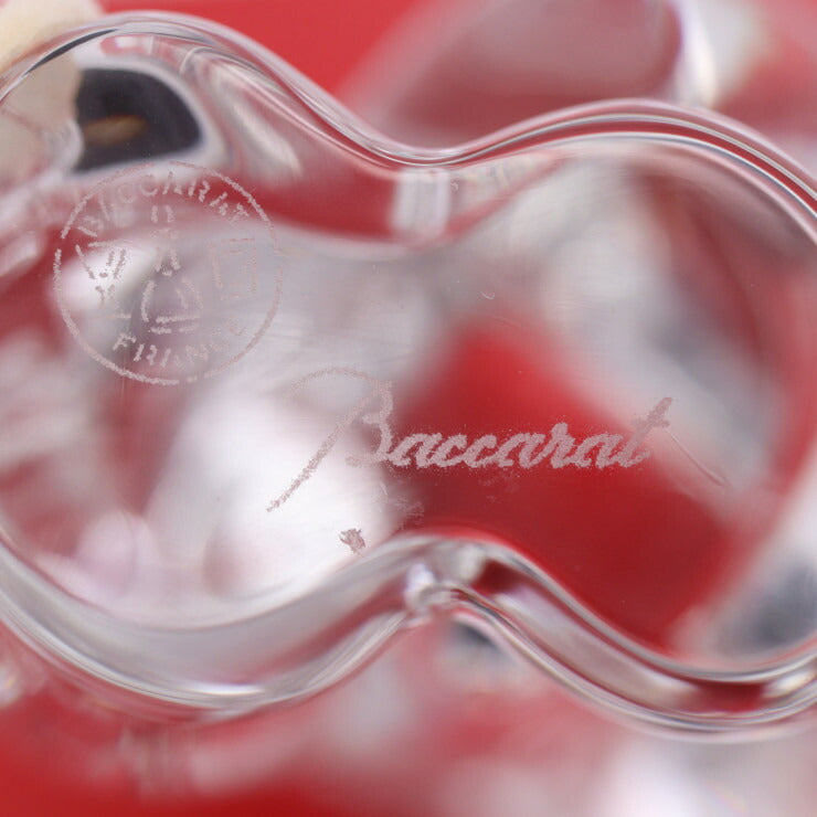 美品 Baccarat バカラ テディベア ドリーマー(夢見るテディベア) NOEL ノエル インテリアその他 - クリスタルガラス クリア フィギュリン 置物