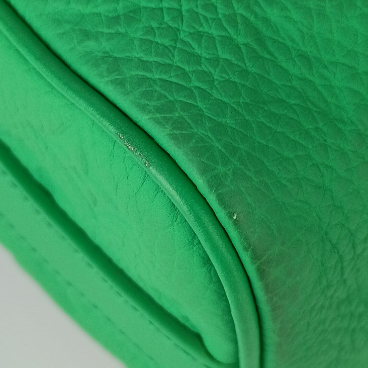 超美品 LOUIS VUITTON ルイヴィトン ハンドバッグ キーポル・バンドリエール 25 M20929 MINTY GREEN グリーン系 トリヨン・モノグラム レザー レディース 2WAY ミニボストン ショルダーバッグ