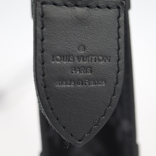 美品 LOUIS VUITTON ルイ ヴィトン トランク ポシェット セカンドバッグ M45937 モノグラムエクリプス レザー ブラック グレー クラッチバッグ ポーチ ビトン