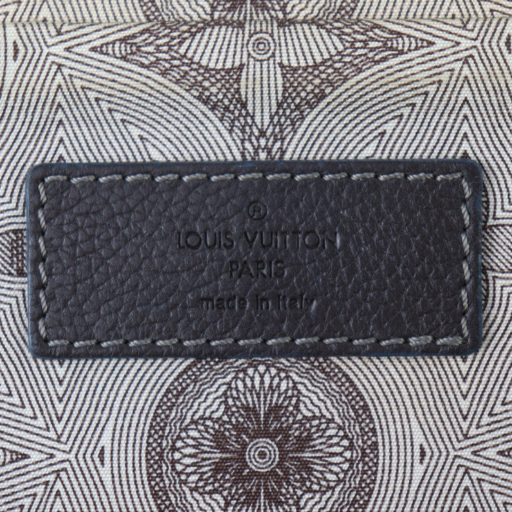 美品 LOUIS VUITTON ルイ ヴィトン ポルト オーディナチュール セカンドバッグ M95777 レザー ブラウン シルバー金具 クラッチバッグ パソコンケース タブレットケース ビトン