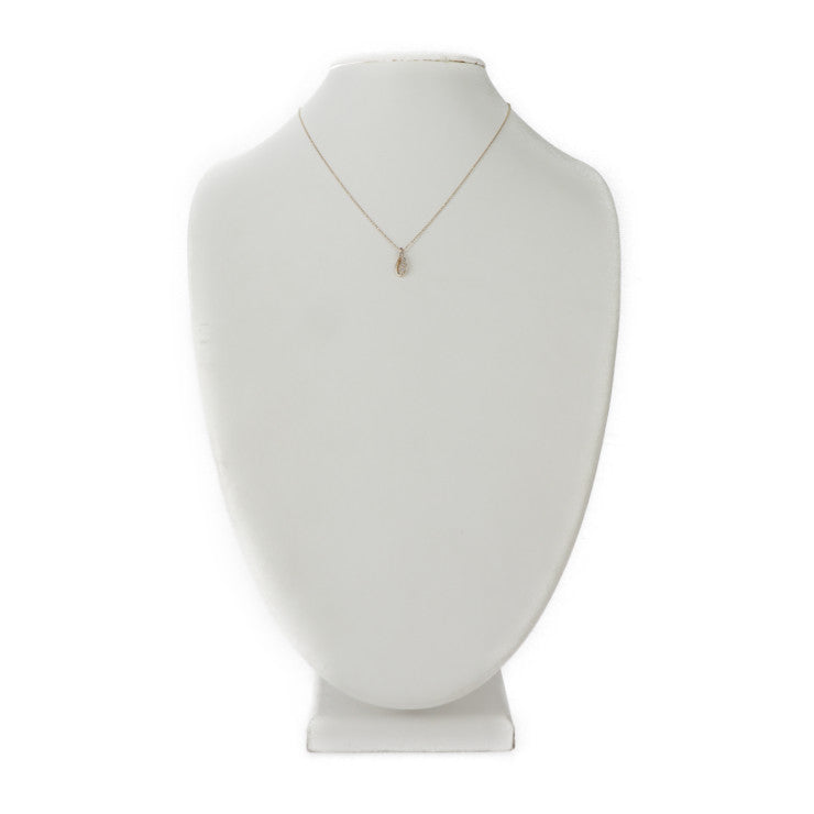 courreges クレージュ デザインネックレス ネックレス - K18ゴールド K18 × ダイヤモンド 0.07ct イエローゴールド ペンダント