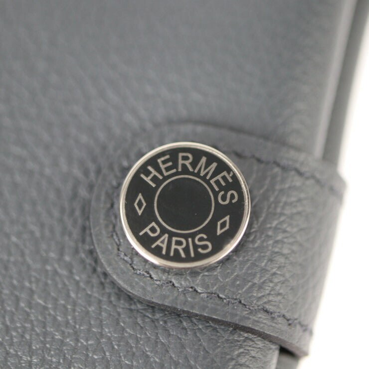 新古未使用展示品 HERMES エルメス R.M.S パスポートケース - エバーカラー グレー系 シルバー金具 パスポートカバー W刻印