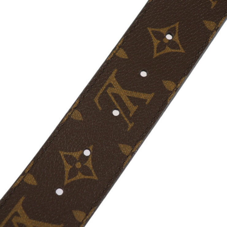 超美品 LOUIS VUITTON ルイ ヴィトン NBA ベルト ヴァージルアブロー ベルト MP278 表記サイズ 90/36 モノグラムキャンバス レザー ブラウン ブルー レッド リバーシブル