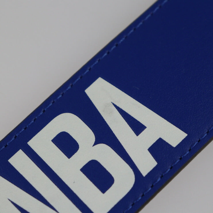 超美品 LOUIS VUITTON ルイ ヴィトン NBA ベルト ヴァージルアブロー ベルト MP278 表記サイズ 90/36 モノグラムキャンバス レザー ブラウン ブルー レッド リバーシブル