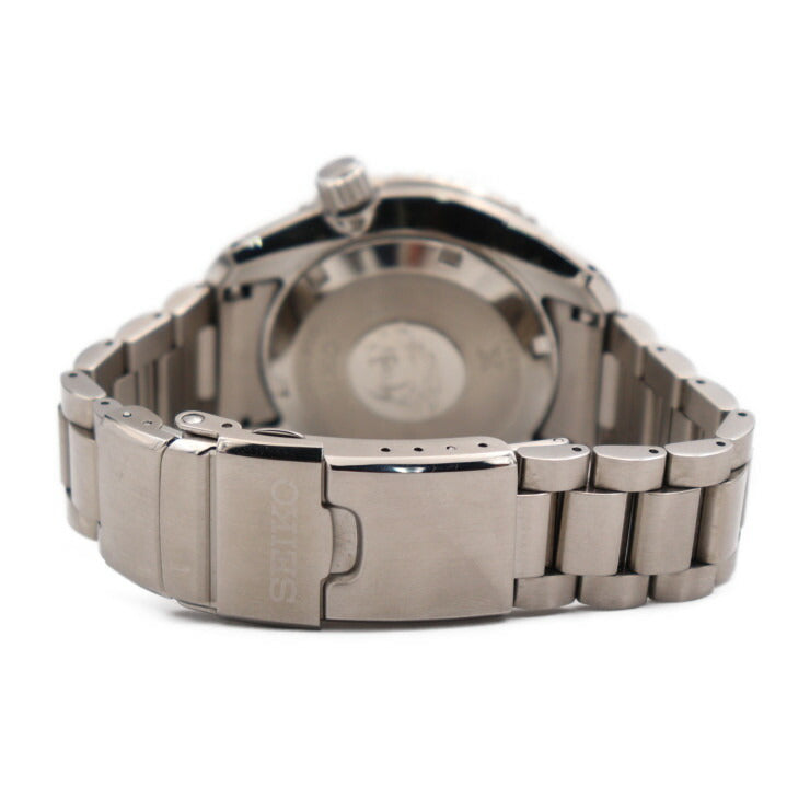 超美品 SEIKO セイコー プロスペックス ダイバースキューバ 腕時計 SBEJ009 ステンレススチール シルバー グリーン文字盤 メカニカルダイバーズ 1968 ヘリテージ GMT 自動巻き 6R54-0DD0