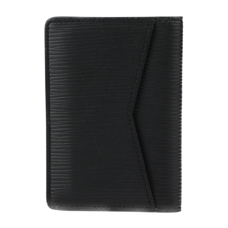 超美品 LOUIS VUITTON ルイ ヴィトン オーガナイザー ドゥ ポッシュ エピ カードケース M60642 レザー ブラック 名刺入れ ビトン