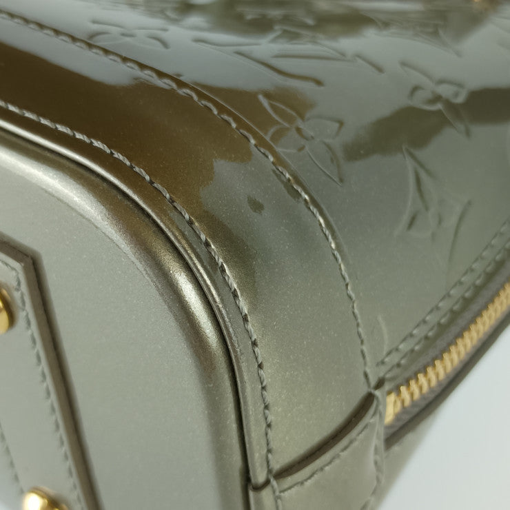 超美品 LOUIS VUITTON ルイヴィトン ハンドバッグ アルマBB M91677 グリアールデコ モノグラムヴェルニ・ヴェルニ レディース 2WAY ショルダーバッグ