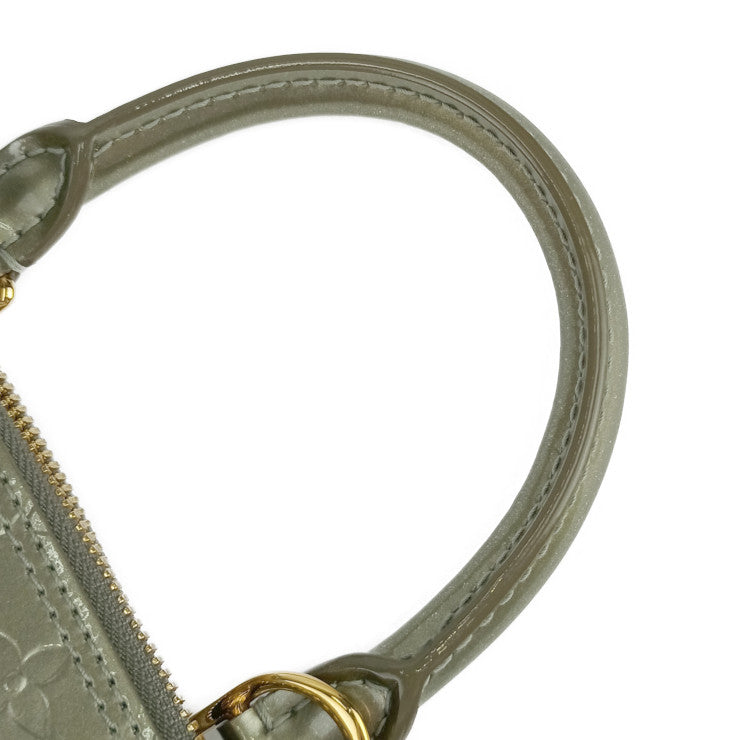 超美品 LOUIS VUITTON ルイヴィトン ハンドバッグ アルマBB M91677 グリアールデコ モノグラムヴェルニ・ヴェルニ レディース 2WAY ショルダーバッグ