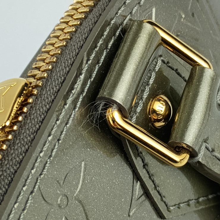 超美品 LOUIS VUITTON ルイヴィトン ハンドバッグ アルマBB M91677 グリアールデコ モノグラムヴェルニ・ヴェルニ レディース 2WAY ショルダーバッグ