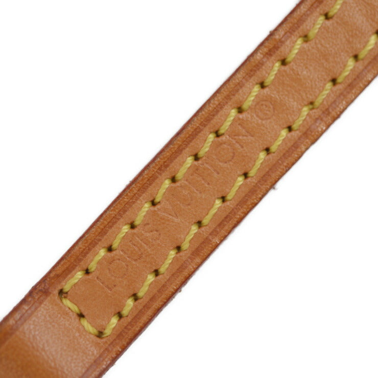 美品 LOUIS VUITTON ルイ ヴィトン ストラップ ショルダーストラップ J00145 ヌメ革 ナチュラル ゴールド金具 替えストラップ ビトン