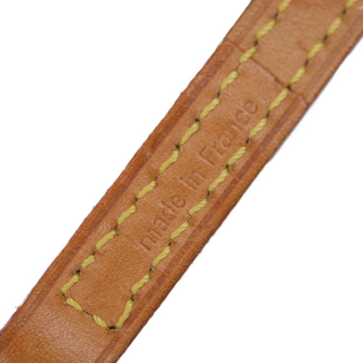 美品 LOUIS VUITTON ルイ ヴィトン ストラップ ショルダーストラップ J00145 ヌメ革 ナチュラル ゴールド金具 替えストラップ ビトン