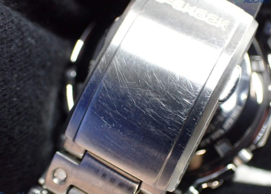 CASIO カシオ 時計 G-SHOCK FULL METAL 5000 SERIES GMW-B5000D-1JF ブラック シルバー系 ステンレススチール メタルバンド(ステンレススチール) メンズ デジタル 美品