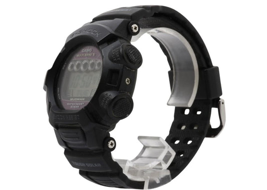 CASIO カシオ 時計 G-SHOCK Master of G MUDMAN GW-9000-1JF ブラック系 ステンレススチール/樹脂 メンズ デジタル 美品