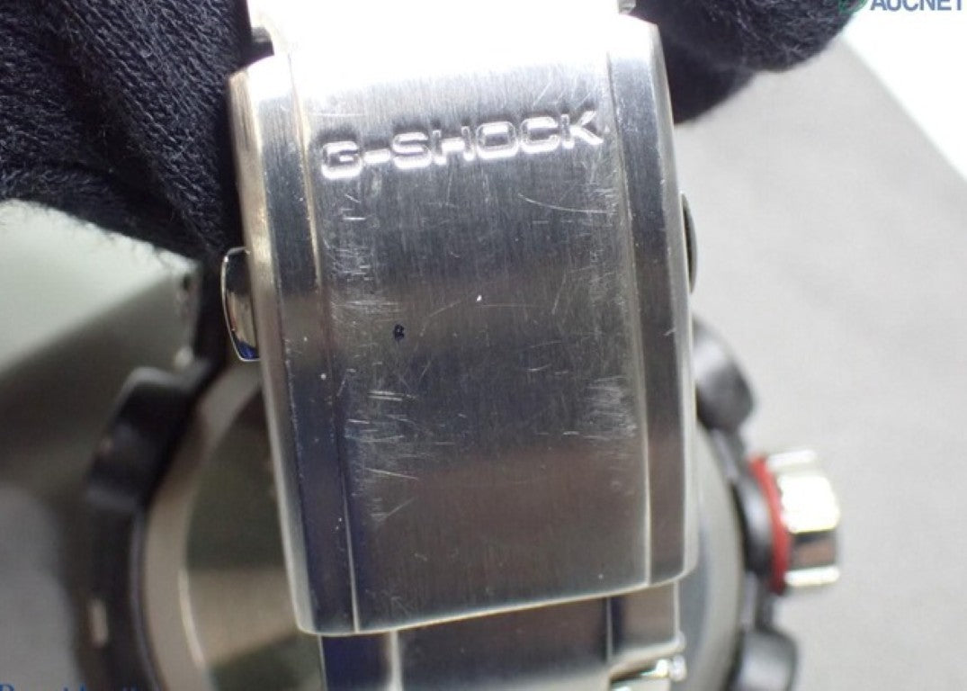 CASIO カシオ 時計 G-SHOCK G-STEEL GST-B200 Series GST-B200D-1AJF ブラック シルバー系 カーボンファイバー強化樹脂/ステンレススチール メタルバンド(ステンレススチール) メンズ アナデジ 美品
