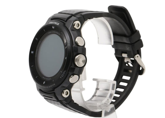 CASIO カシオ 時計 PRO TREK プロトレック Smart スマート WSD-F30 ブラック系 ステンレス/樹脂 メンズ デジタル 美品